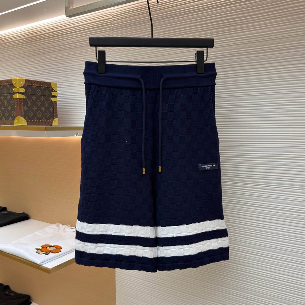 Louis Vuitton Damier Terry Tennis Shorts 1AK7JG: Image 1