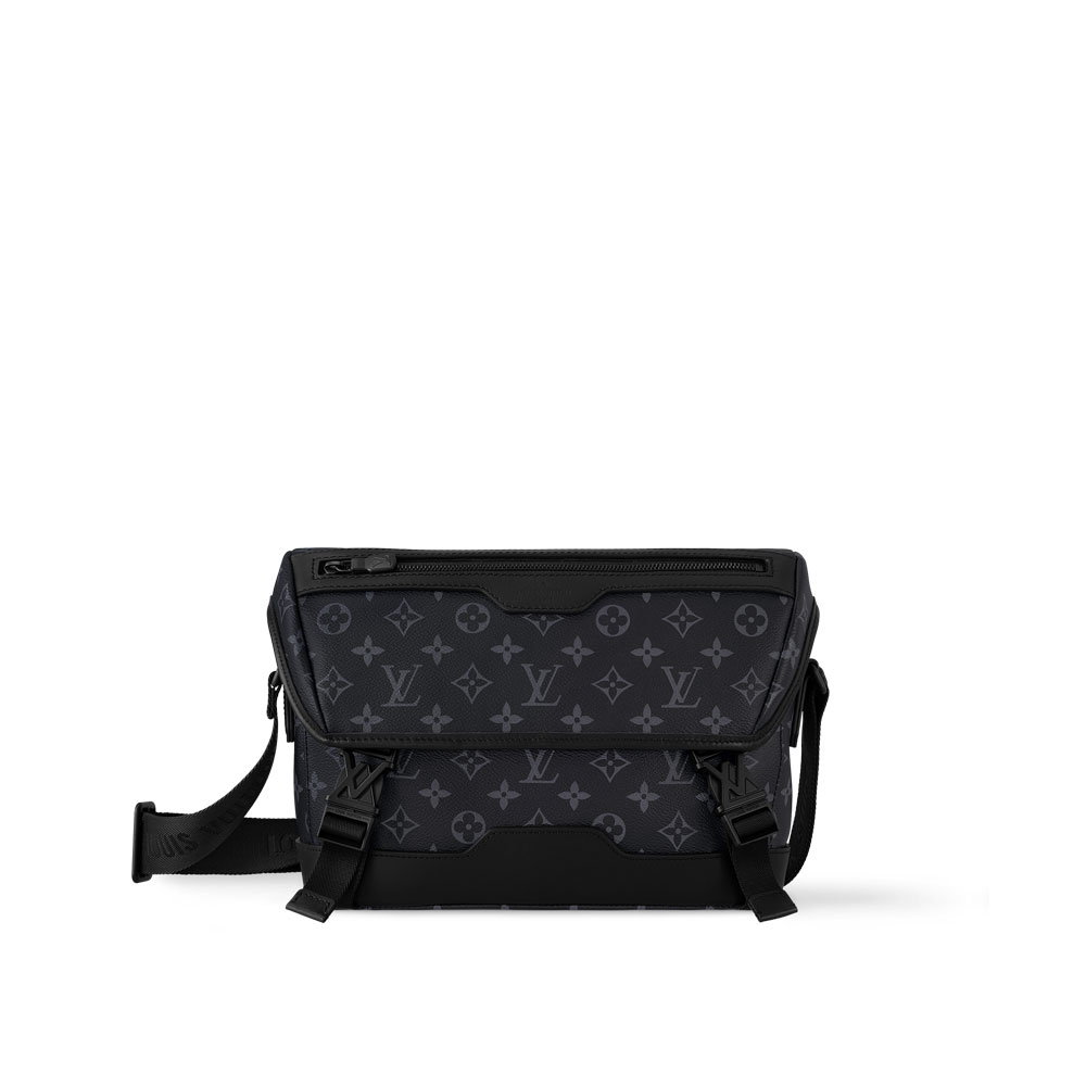 Louis Vuitton Messenger Voyager PM Monogram Eclipse Canvas M12517: Image 1