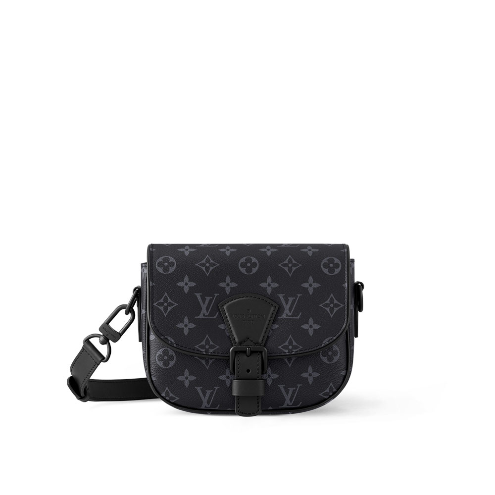 Louis Vuitton Montsouris Messenger PM Monogram Eclipse Canvas M12519: Image 1