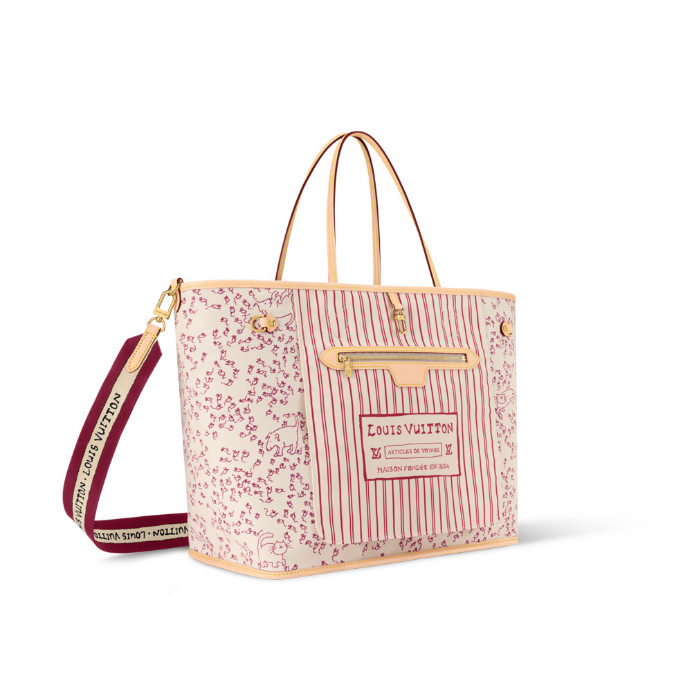 Louis Vuitton Neverfull Inside Out GM Monogram M15124: Image 2