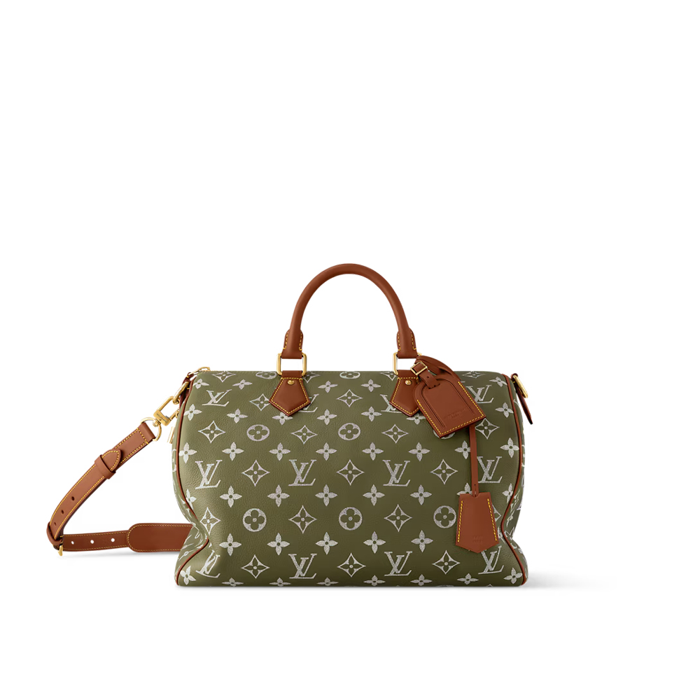 Louis Vuitton Speedy P9 Bandouliere 40 in Green Sancha M15244: Image 1
