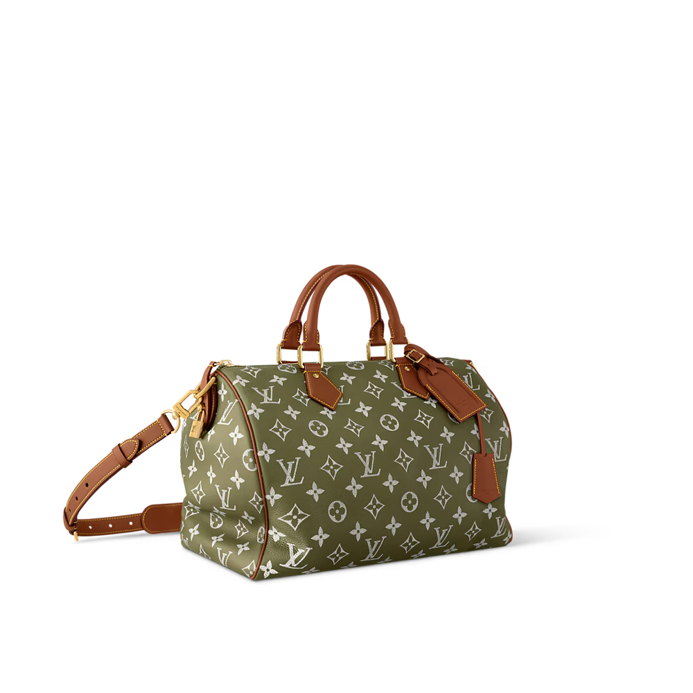 Louis Vuitton Speedy P9 Bandouliere 40 in Green Sancha M15244: Image 2