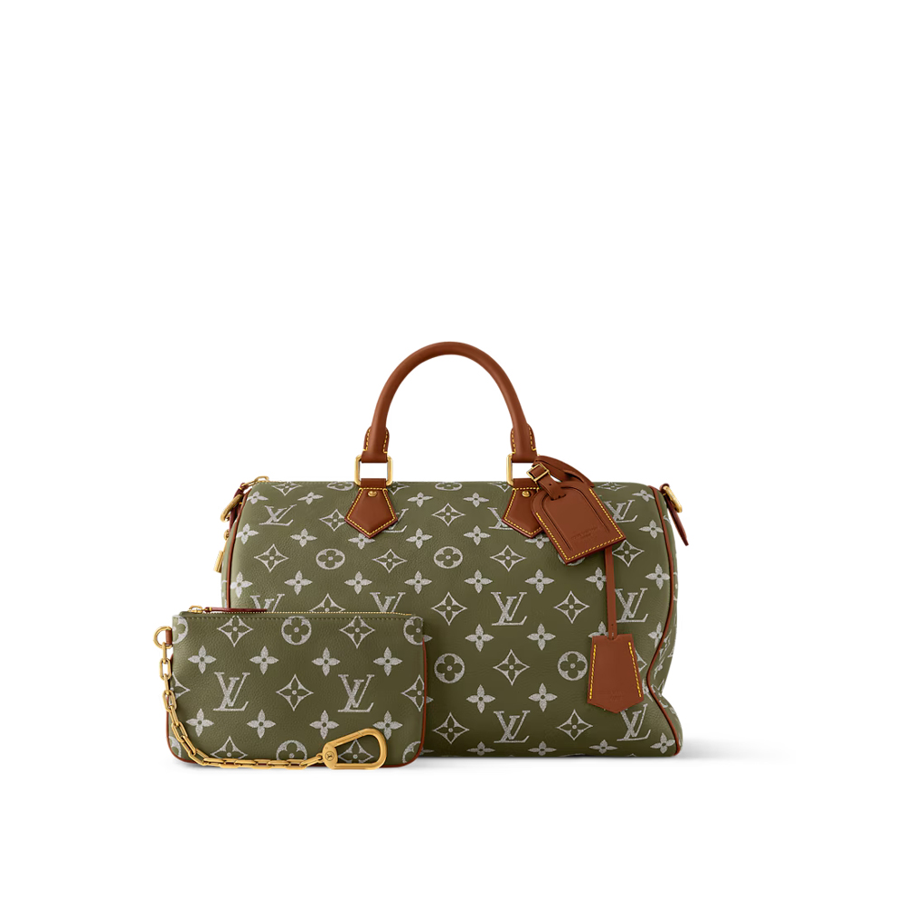 Louis Vuitton Speedy P9 Bandouliere 40 in Green Sancha M15244: Image 3