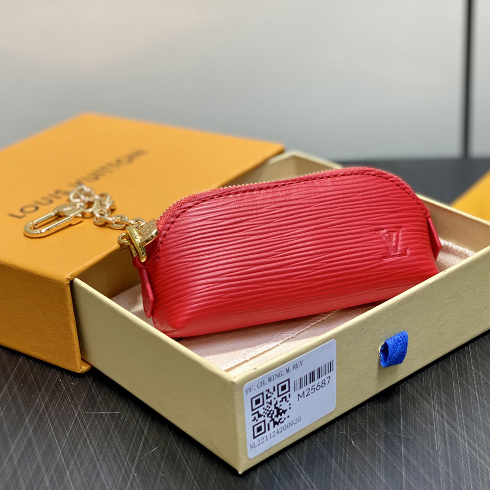 Louis Vuitton Cosmetic Lipstick Pouch Epi Leather M25687: Image 1