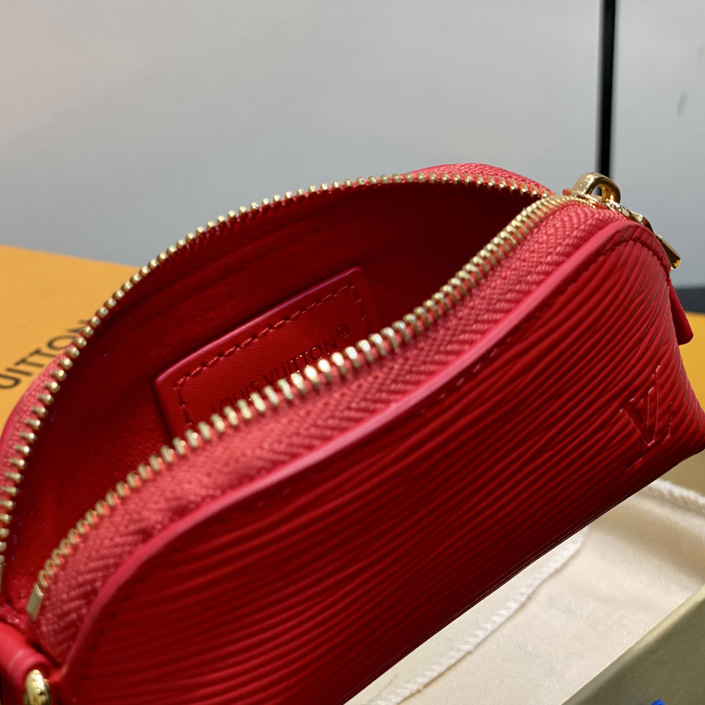 Louis Vuitton Cosmetic Lipstick Pouch Epi Leather M25687: Image 4