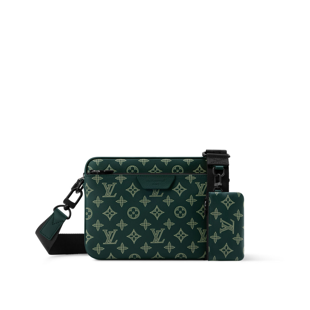 Louis Vuitton Trio Messenger Monogram Shadow M27154: Image 1