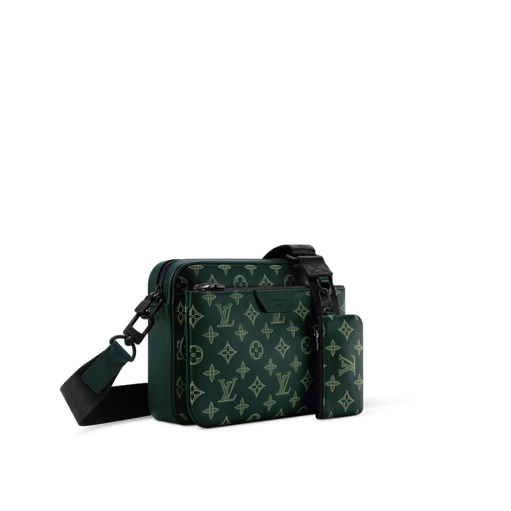 Louis Vuitton Trio Messenger Monogram Shadow M27154: Image 2