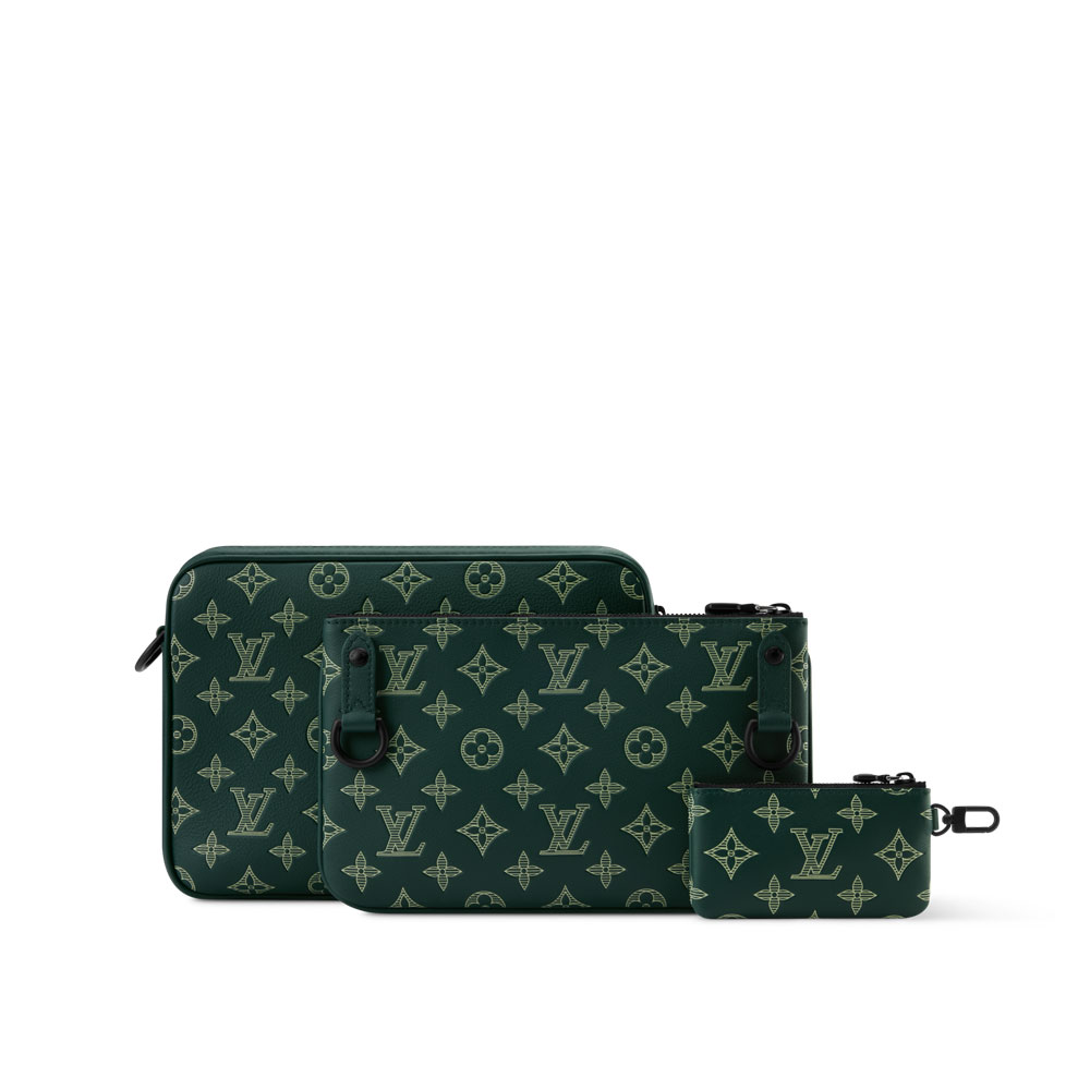 Louis Vuitton Trio Messenger Monogram Shadow M27154: Image 3