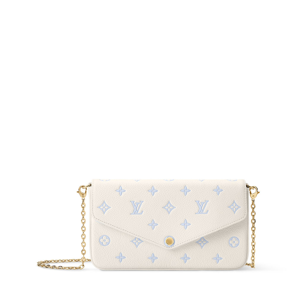 Louis Vuitton Pochette Felicie Monogram Empreinte Leather M28127: Image 1