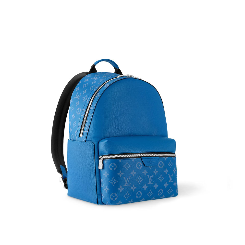 Louis Vuitton Discovery Backpack Taigarama Blue M31026: Image 2