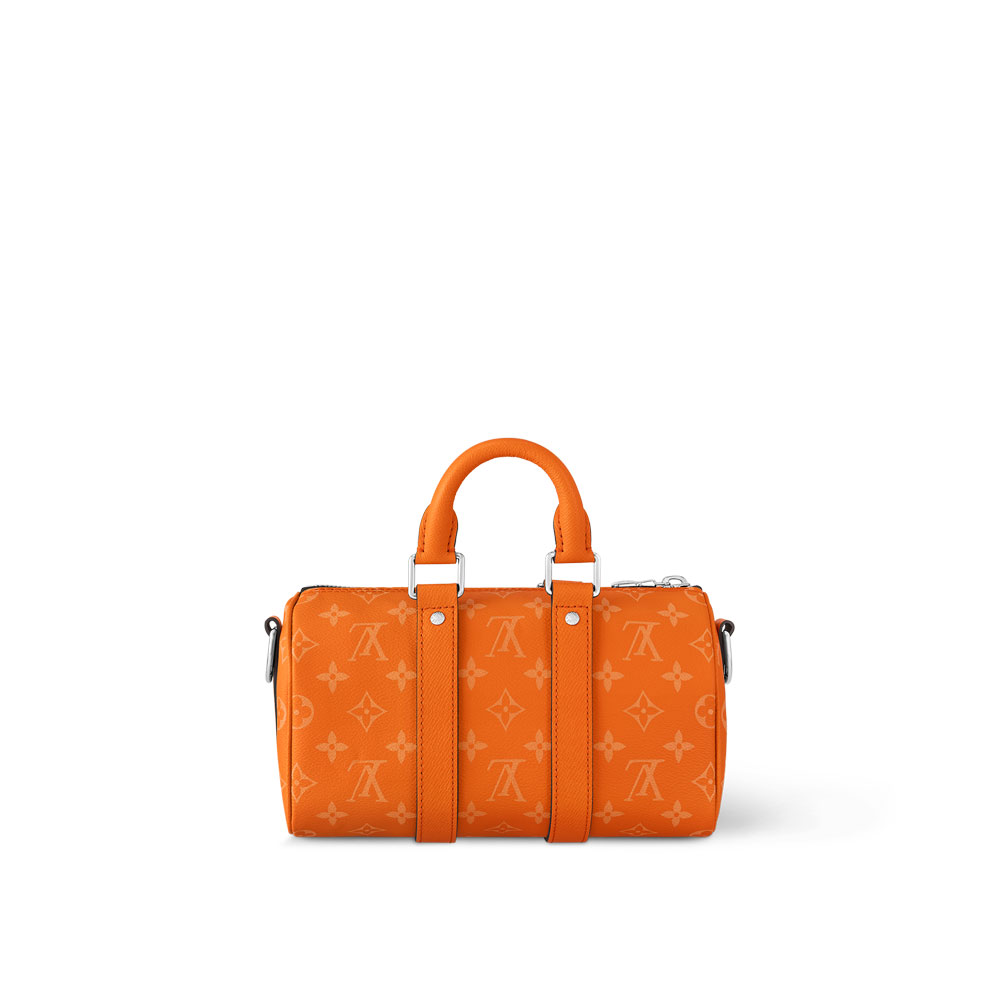 Louis Vuitton Taigarama Orange Keepall Bandouliere 25 Bag M31044: Image 3