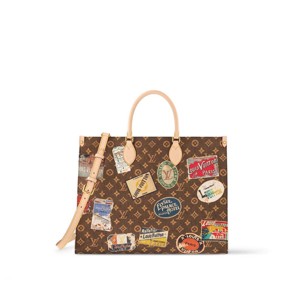 Louis Vuitton OnTheGo Voyage Tote Bag M47147: Image 1