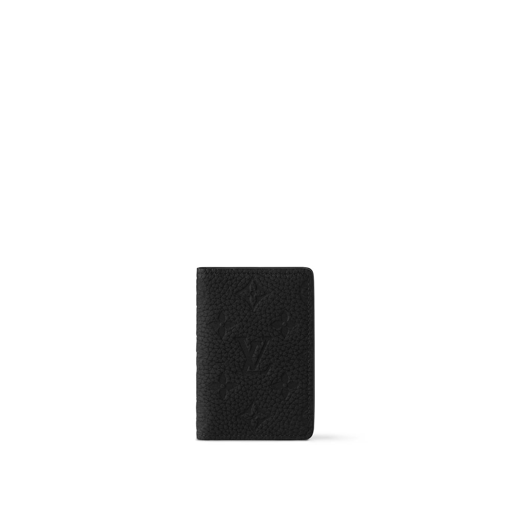 Louis Vuitton Pocket Organizer Monogram Taurillon Wallet M69044: Image 1