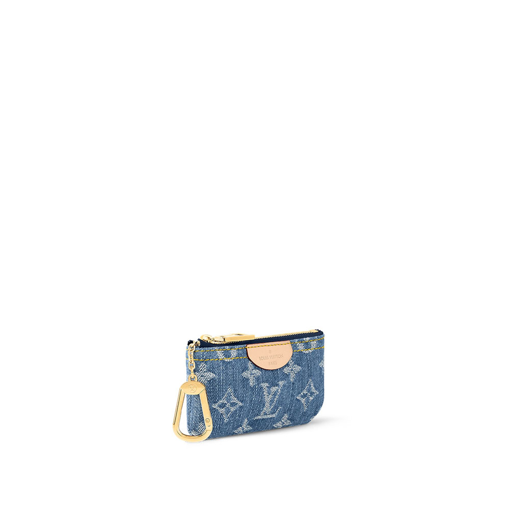 Louis Vuitton Key Pouch Monogram Denim M82961: Image 2