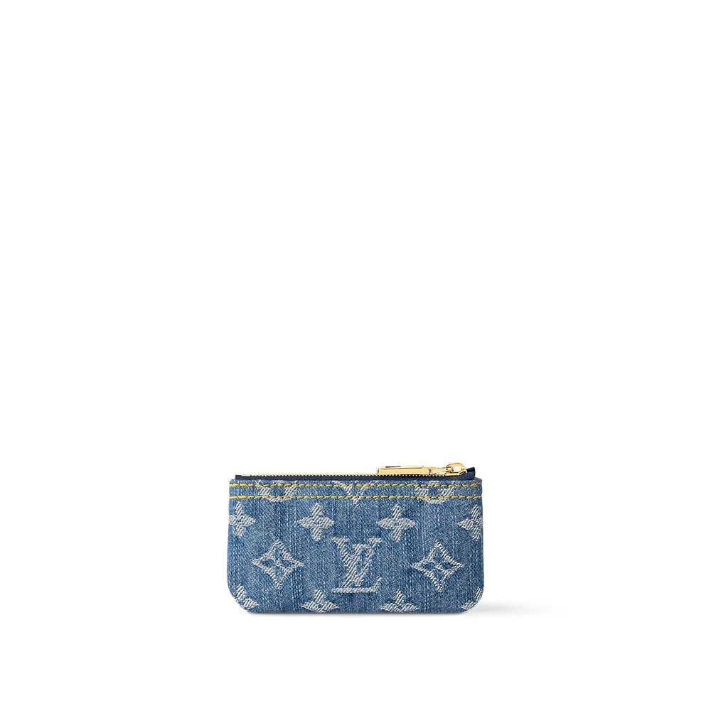 Louis Vuitton Key Pouch Monogram Denim M82961: Image 3