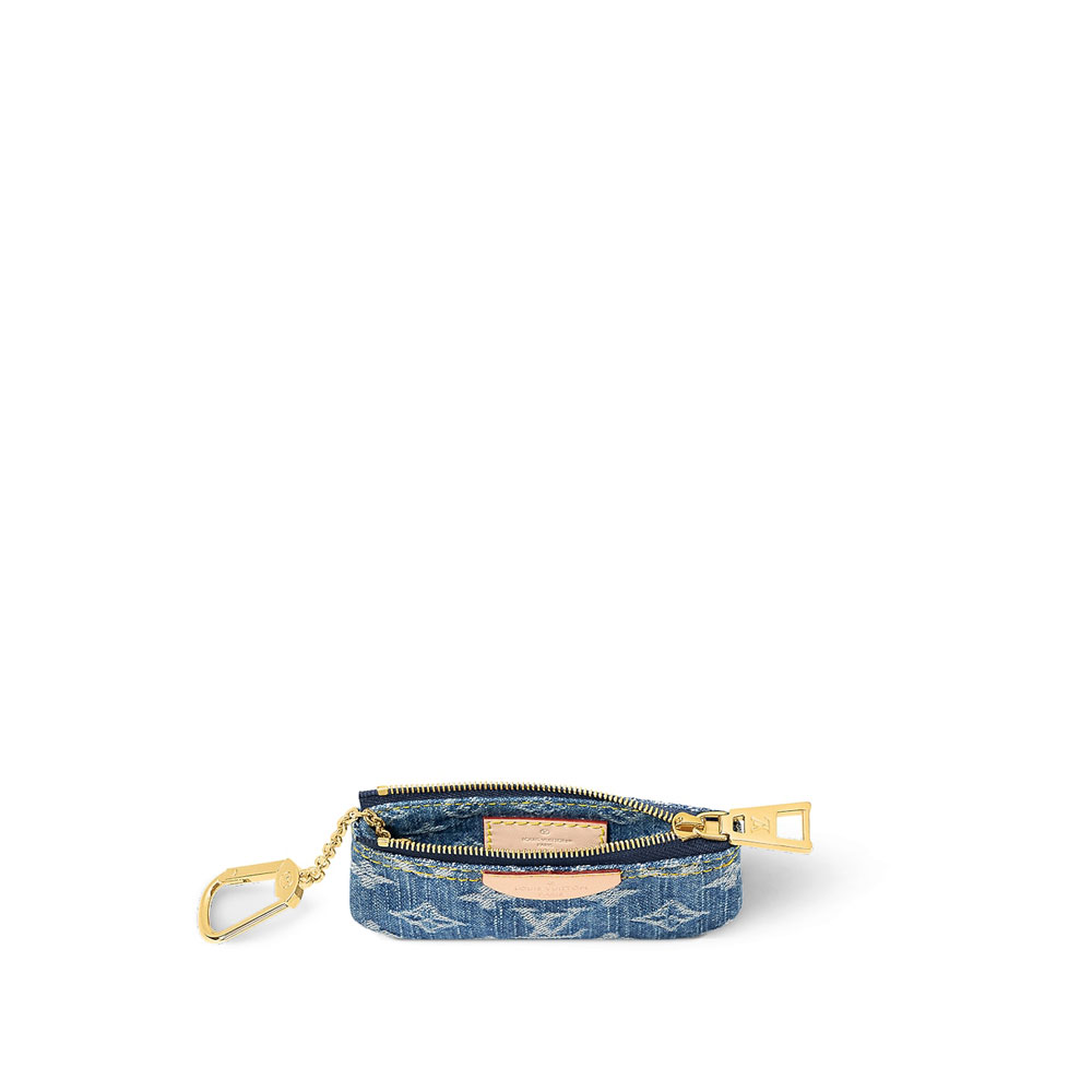 Louis Vuitton Key Pouch Monogram Denim M82961: Image 4