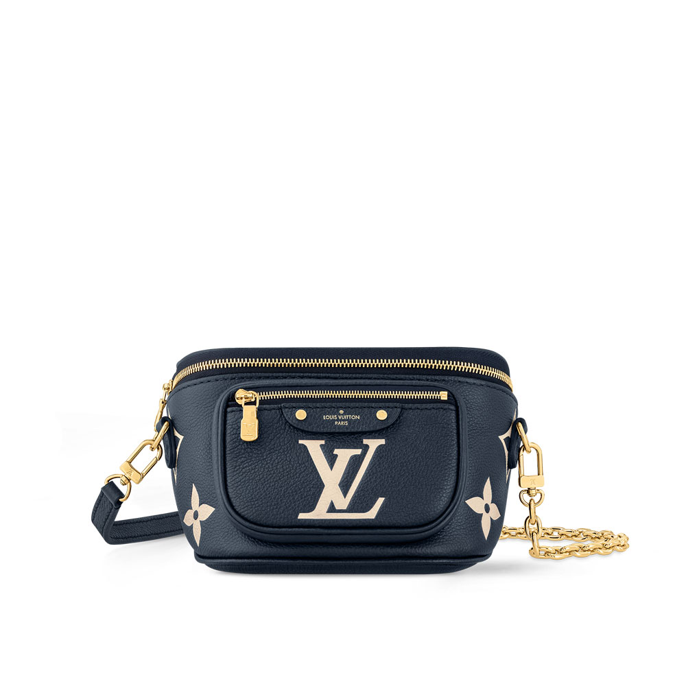 LV Mini Bumbag Bicolour Monogram Empreinte Leather M85636: Image 1