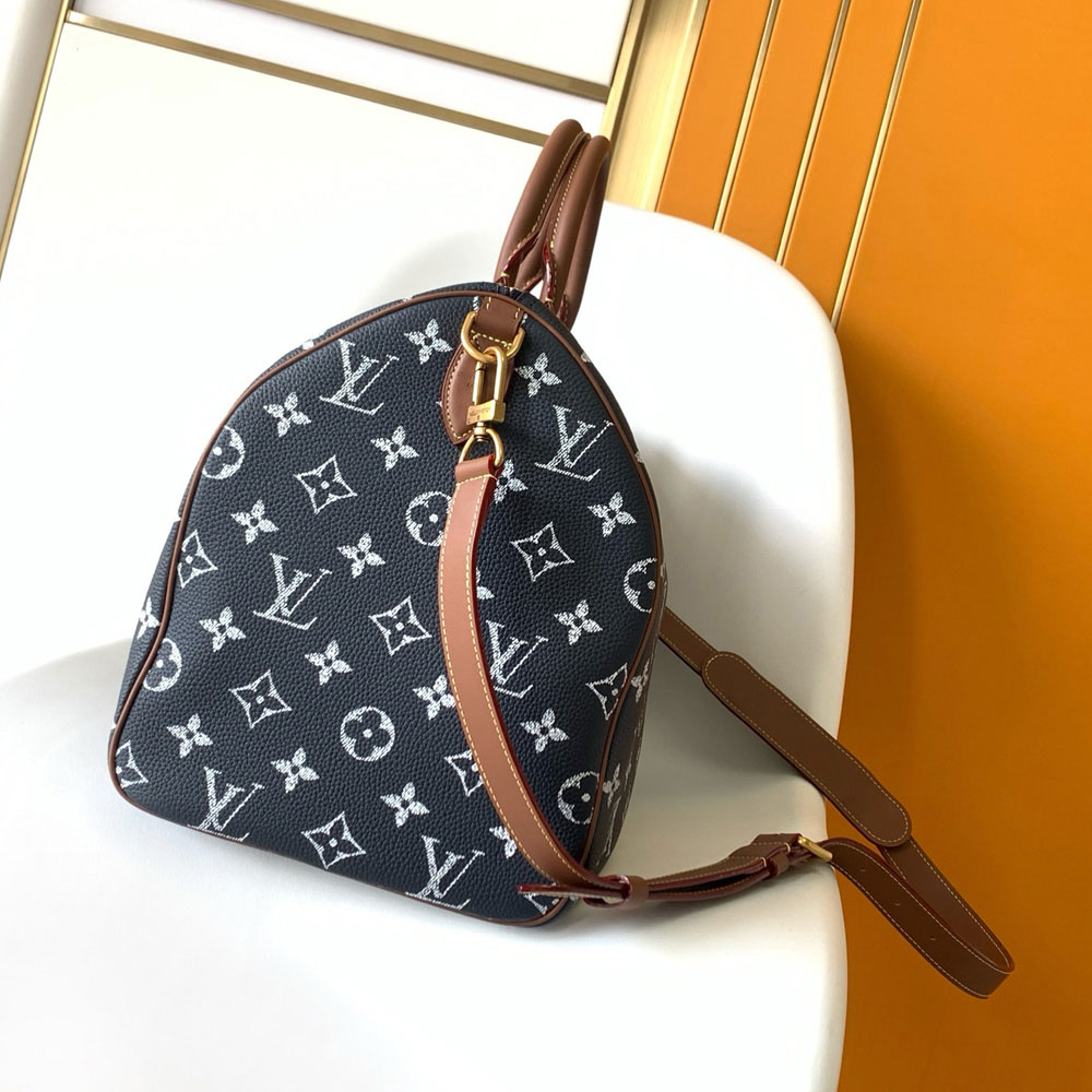 Louis Vuitton Speedy P9 Bandouliere 40 Black M88229: Image 2