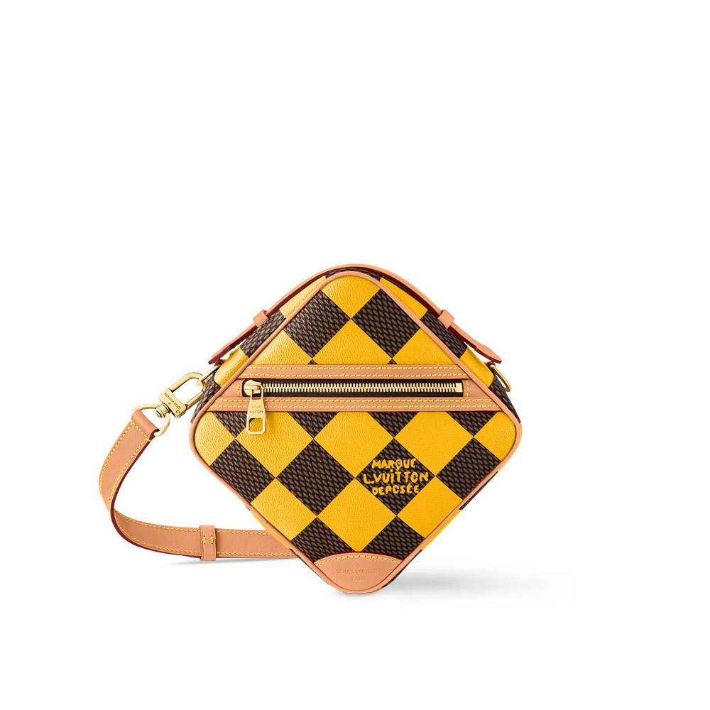 Louis Vuitton Chess Messenger Bag in Damier Yellow N40562: Image 1