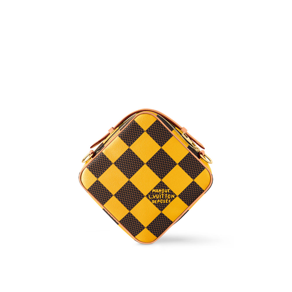 Louis Vuitton Chess Messenger Bag in Damier Yellow N40562: Image 3