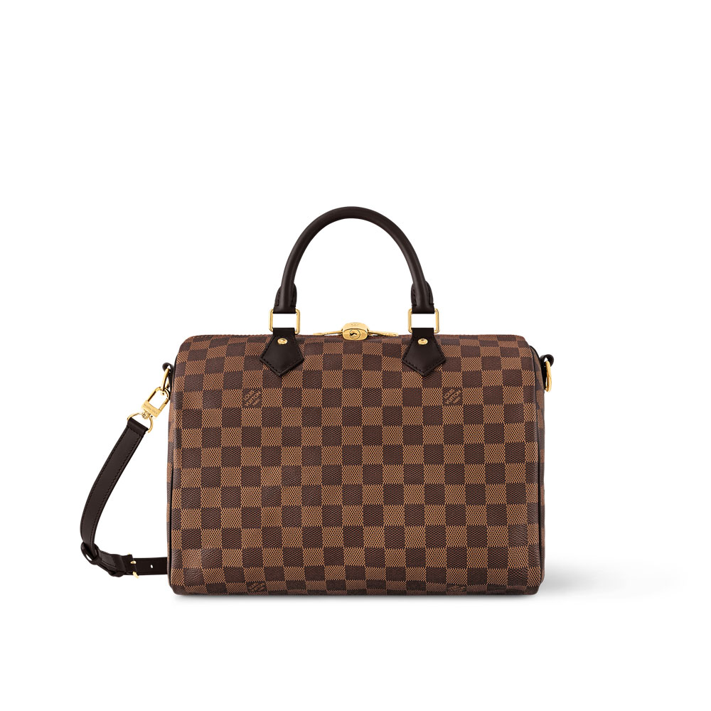 Louis Vuitton Speedy Bandouliere 30 Damier Ebene Canvas N40590: Image 1