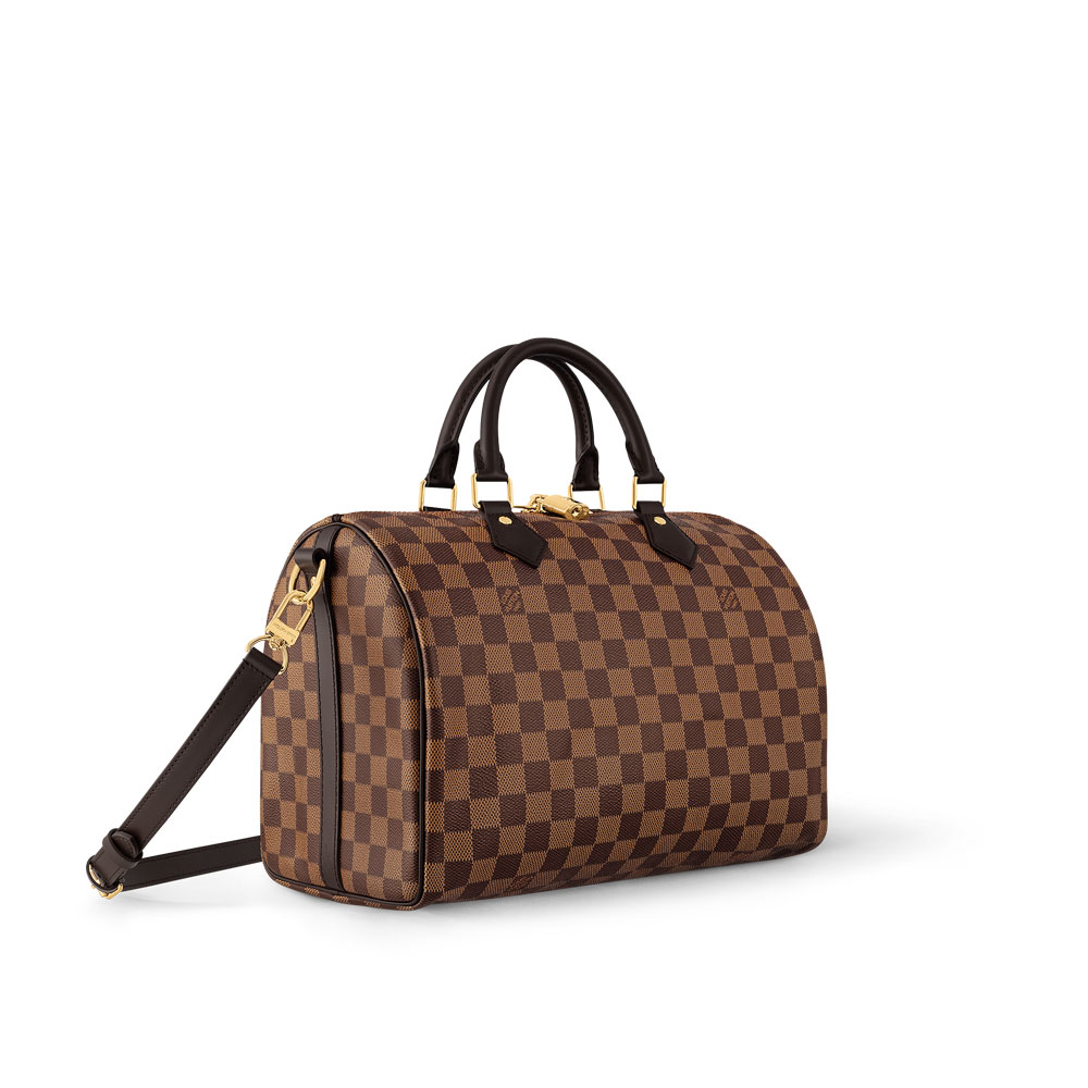 Louis Vuitton Speedy Bandouliere 30 Damier Ebene Canvas N40590: Image 2