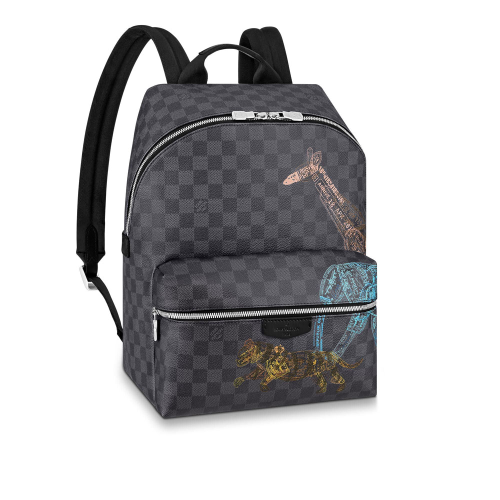 Louis Vuitton Discovery Backpack Damier Graphite Canvas N45275: Image 1