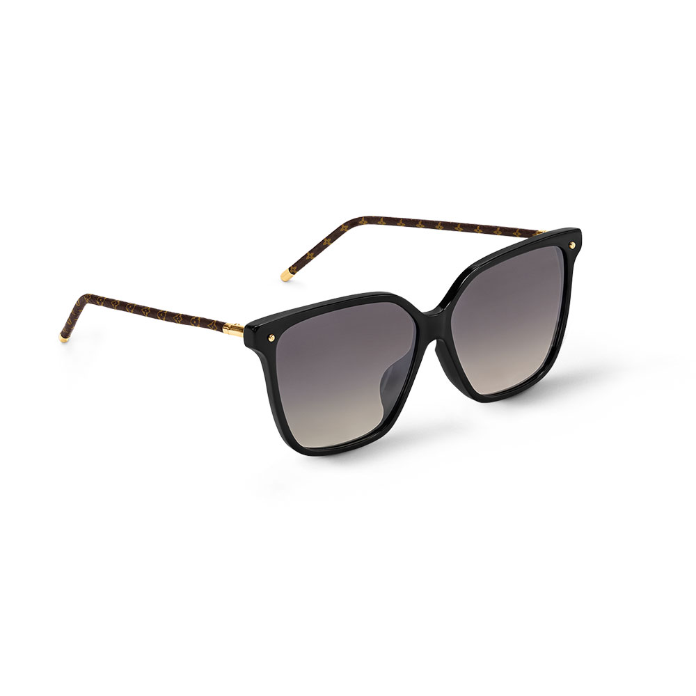Louis Vuitton First Square Sunglasses in Black Z1708W: Image 1