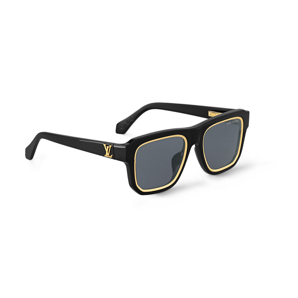 Louis Vuitton Legacy Square Large Sunglasses in Black Z2505W: Image 1