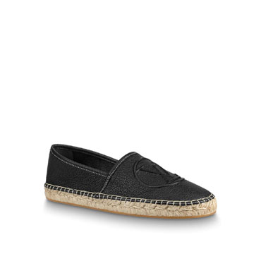 Louis Vuitton Starboard Flat Espadrille in Black 1A86QR