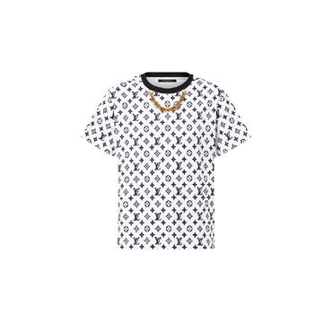 Louis Vuitton 3D Monogram T-Shirt White 1ABT5M