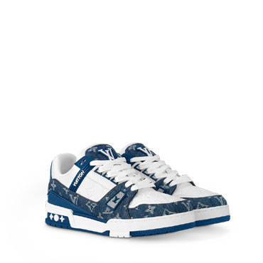 Louis Vuitton Trainer Sneaker in Blue 1AC2AG