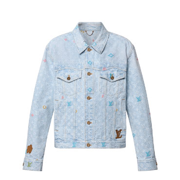 Louis Vuitton Monogram Denim Jacket 1AFPTE