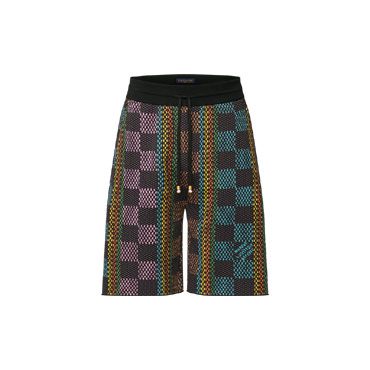 Louis Vuitton Damier Cotton Knit Shorts 1AFQRM