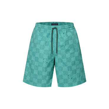 Louis Vuitton Printed Nylon Swimshorts 1AFR15