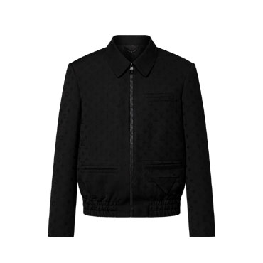 Louis Vuitton Monogram Jacquard Wool Jet Pocket Blouson 1AFVVD