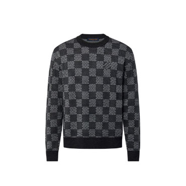 Louis Vuitton Damier Wool Crewneck 1AFWHY