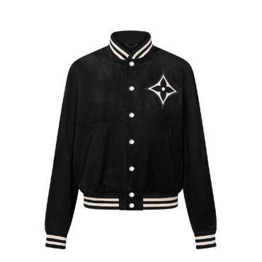 Louis Vuitton Embellished Lambskin Bomber Blouson 1AFXEX