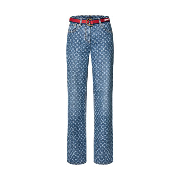 Louis Vuitton AC Monogram Jeans 1AFYSY