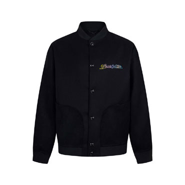 Louis Vuitton Leather Mix Varsity Blouson 1AGTJ6