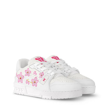 Louis Vuitton x TM Trainer Sneaker in White 1AGZEB