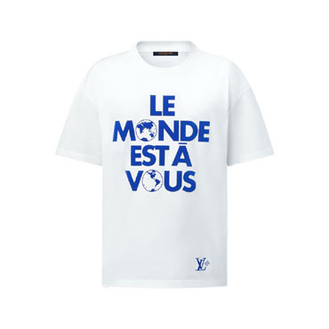 Louis Vuitton Graphic Cotton T-Shirt 1AHCWA
