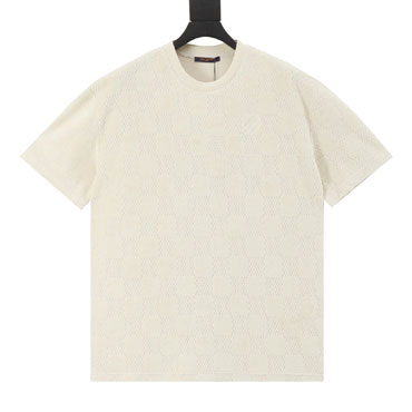 Louis Vuitton Damier French Terry T-Shirt 1AHUVB