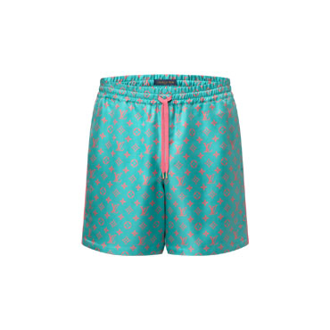 Louis Vuitton Monogram Silk Shorts 1AHVQN