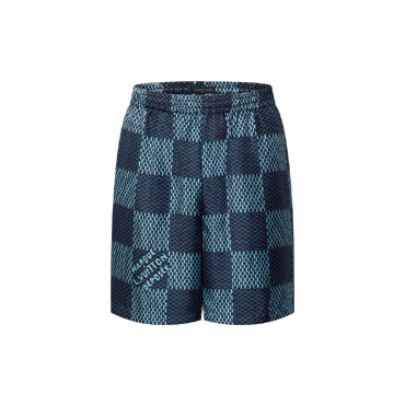 Louis Vuitton Damier Silk Shorts 1AHVT9