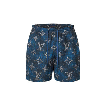 Louis Vuitton Printed Monogram Swim Shorts 1AHVZ8