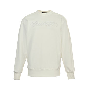 Louis Vuitton Embroidered Signature Crewneck 1AHW04