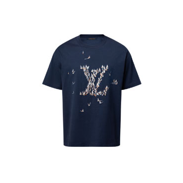Louis Vuitton Embroidered Cotton T-Shirt 1AHW60
