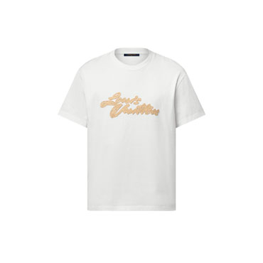 Louis Vuitton Embroidered Signature T-Shirt 1AHW84