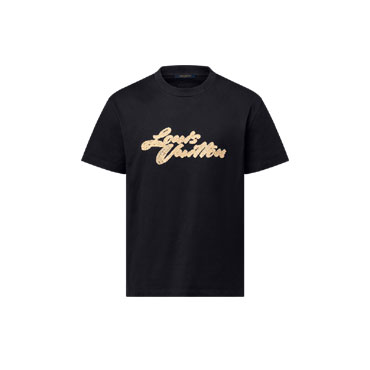 Louis Vuitton Embroidered Signature T-Shirt 1AHW92